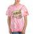 80s 90s Retro Party Costume Nostalgia Cassette Tape Pencil Tie-Dye T-Shirts Coral Tie-Dye