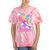 80's Baby 90's Made Me 1980s 1990s Nostalgia Retro Party Premium Tri-Blend Tie-Dye T-Shirts Coral Tie-Dye