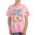 80’s Kid Nostalgia Retro Music Lover Retro 1980s Throwback Tie-Dye T-Shirts Coral Tie-Dye