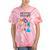80s Nostalgia Never Forget Tie-Dye T-Shirts Coral Tie-Dye