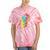 80s Nostalgia Soda Can Tie-Dye T-Shirts Coral Tie-Dye