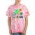 80's Vintage Cassette Tape Nostalgia Mixtape Era 1980s Retro Tie-Dye T-Shirts Coral Tie-Dye
