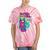 The 90s Are Calling Retro 90s Kid Nostalgia Gag Meme Tie-Dye T-Shirts Coral Tie-Dye