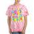This Is My 90's Costume Retro 1990s Style Cassette Nostalgia Tie-Dye T-Shirts Coral Tie-Dye