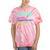 90's Lover Nineties 1990's Born Nostalgia Politics Tie-Dye T-Shirts Coral Tie-Dye