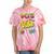 90s Nostalgia Retro Apparel 90'S Vibe Retro Premium Tri-Blend Tie-Dye T-Shirts Coral Tie-Dye
