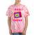 90s Rad Squad Retro Television 90s Aesthetic Nostalgia Tie-Dye T-Shirts Coral Tie-Dye
