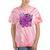 Back To The 90s Retro Nostalgia Tie-Dye T-Shirts Coral Tie-Dye