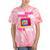 The Best Moms Are 90s Girls 90s Aesthetic Mom Nostalgia Tie-Dye T-Shirts Coral Tie-Dye