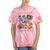 Born In The 80s Raised In The 90s Nostalgia Retro Memories Tie-Dye T-Shirts Coral Tie-Dye