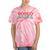 Bosco Little Puppets Help Irish Nostalgia Retro 80s Premium Tri-Blend Tie-Dye T-Shirts Coral Tie-Dye