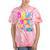 Bruh This Is My 70's Costume Nostalgia Mixtape 1970s Party Tie-Dye T-Shirts Coral Tie-Dye