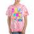 Bruh This Is My 80's Costume Nostalgia Mixtape 80s 90s Party Tie-Dye T-Shirts Coral Tie-Dye
