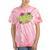 Cartoons Retro 18 Years Later Groovy Pop Art Nostalgia Premium Tri-Blend Tie-Dye T-Shirts Coral Tie-Dye