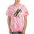Cassette 90s Costume Party Nostalgia Tie-Dye T-Shirts Coral Tie-Dye