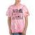 Cassette Tee 80s 90s Retro Party Costume Nostalgia Cassette Tie-Dye T-Shirts Coral Tie-Dye
