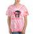 Classic I'm From The 1900s Retro Games Graduating Girl Tie-Dye T-Shirts Coral Tie-Dye