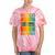 Classic Retro Gaming Nostalgia Tie-Dye T-Shirts Coral Tie-Dye