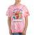 Elder Emo Nostalgia Skeleton Hand Tie-Dye T-Shirts Coral Tie-Dye