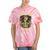 Emo Mom Club Still Rockin Skeleton Nostalgia Women Mother Tie-Dye T-Shirts Coral Tie-Dye