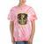 Emo Mom Club Still Rockin Skeleton Nostalgia Women Mother Tie-Dye T-Shirts Coral Tie-Dye