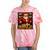 Family Christmas Retro Santa Holiday Nostalgia Vibes Tie-Dye T-Shirts Coral Tie-Dye