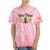 Never Forget Payphones – Retro Humor Nostalgia Graphic Tie-Dye T-Shirts Coral Tie-Dye
