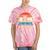 Never Forget Retro 80s 90s Floppy VHS Cassette Nostalgia Tie-Dye T-Shirts Coral Tie-Dye