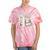 Never Forget VHS Tape Cassette Floppy Disk Nostalgia 80s 90s Tie-Dye T-Shirts Coral Tie-Dye