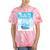 Frutiger Aero Aesthetic Tech Kawaii Milk Underwater Fishes Tie-Dye T-Shirts Coral Tie-Dye