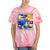 Frutiger Aero Retro Vibes Y2K 90's Vibes Tie-Dye T-Shirts Coral Tie-Dye