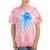 Frutiger Aero Y2K Jellyfish Tie-Dye T-Shirts Coral Tie-Dye