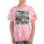 Frutiger Aero Y2K Old School Retro Vibes Tie-Dye T-Shirts Coral Tie-Dye