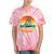 Gen X Slide Strong Generation X Gen Xer Nostalgia Tie-Dye T-Shirts Coral Tie-Dye