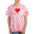 Life Was Simpler Back Then Nostalgia Retro Game Tie-Dye T-Shirts Coral Tie-Dye