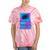 Lofi Reverie Analog Dreams Pixel 90s Desktop VHS Nostalgia Tie-Dye T-Shirts Coral Tie-Dye