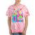 I Have No Idea What This Is Retro 70's 80's 90's Nostalgia Premium Tri-Blend Tie-Dye T-Shirts Coral Tie-Dye