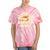 Nostalgia Served Warm Smore Tie-Dye T-Shirts Coral Tie-Dye