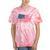 Please Be Patient With Me I'm From The 1900s American Flag Tie-Dye T-Shirts Coral Tie-Dye