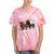 Please Be Patient I'm From The 1900s Amish Wagon & Vintage Premium Tie-Dye T-Shirts Coral Tie-Dye