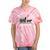 Please Be Patient I'm From The 1900s Oxen And Wagon Premium Tie-Dye T-Shirts Coral Tie-Dye
