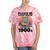 Please Be Patient I'm From The 1900s Retro Computer Geek Tie-Dye T-Shirts Coral Tie-Dye