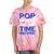 Pop Music Becomes a Time Machine Nostalgia Sound Quote Tie-Dye T-Shirts Coral Tie-Dye Pop Music Becomes a Time Machine Nostalgia Sound Quote Tie-Dye T-Shirts Coral Tie-Dye