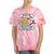 Raised On Hose Water Nostalgia Saying Tie-Dye T-Shirts Coral Tie-Dye