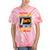 Raised By Television Corrupted By Memes Internet Nostalgia Tie-Dye T-Shirts Coral Tie-Dye