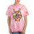 Retro Cassette Tape For 80s & 90s Nostalgia Tie-Dye T-Shirts Coral Tie-Dye
