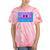 Retro Cassette Tape Tee 90s Nostalgia Aesthetic Tie-Dye T-Shirts Coral Tie-Dye Retro Cassette Tape Tee 90s Nostalgia Aesthetic Tie-Dye T-Shirts Coral Tie-Dye