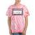 Retro Computer Screen I'm From The 1900s Birthday Raglan Baseball Tee Tie-Dye T-Shirts Coral Tie-Dye