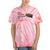 Retro Nostalgia 1980s Love Graphic Tie-Dye T-Shirts Coral Tie-Dye Retro Nostalgia 1980s Love Graphic Tie-Dye T-Shirts Coral Tie-Dye