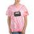 Retro Pager 90s Nostalgia Tie-Dye T-Shirts Coral Tie-Dye
